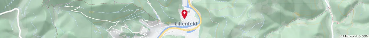 Kartendarstellung des Standorts für Kronen-Apotheke in 3180 Lilienfeld